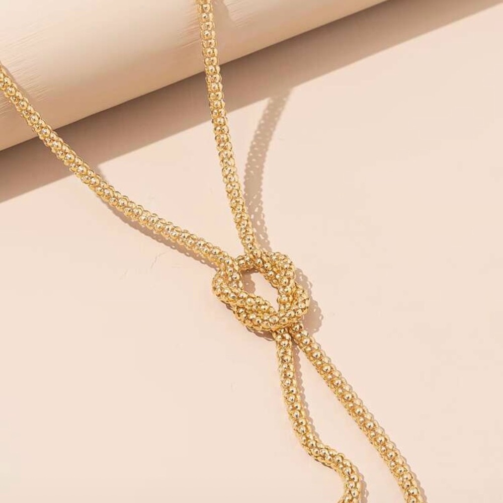 Gold and White Mixed-Metal Fashion Necklace Bundle - Picture 5 of 9